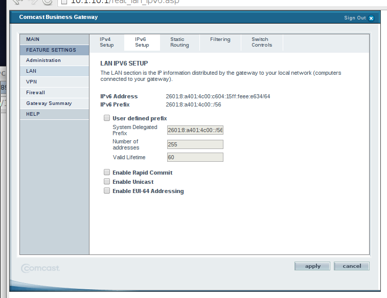 IPv6 Options