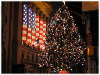 NYSE Xmas Decorations