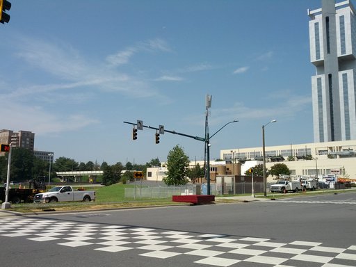 Cellular Tower in Uptown Charlotte