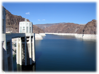 Intake Towers in Lake Mead