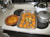 food out of oven