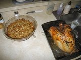 food on counter